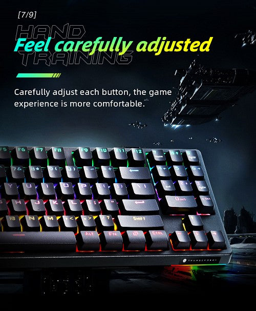Thunderobot KG3089R Gaming Mechanical Keyboard Blue Switch Thunderobot KG3089R Gaming Mechanical Keyboard Blue Switch